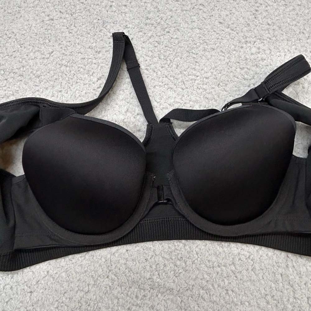 Victoria Secret Bra 36B Sports Bra VSX Sport Underwire Front Zip Support - Picture 4 of 9